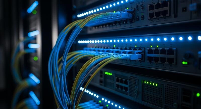 Network Switch and Structured Cabling Installation